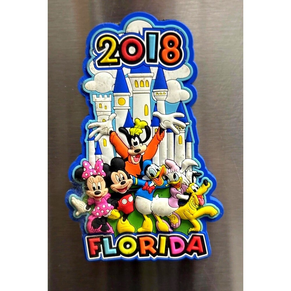 Walt Disney World 2018 Florida PVC Refrigerator Magnet